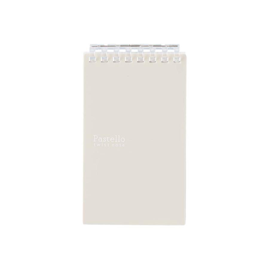 LIHIT LAB.＜リヒトラブ＞Pastello ツイストノート (メモサイズ) ベージュ N1961-16 | ブランド登録なし