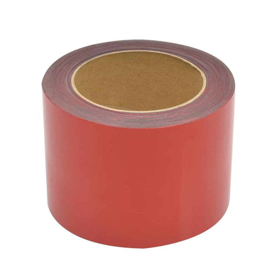 マグエックス マグネットロール 赤ツヤ 100幅 0.8mm厚 10m巻 MSGR-08-100-10-R | ブランド登録なし
