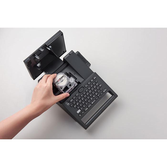 キングジム kingjim PRO テープカット PDセルフラミ 白黒文字 SZS100-075K | TEPRA PRO | 01