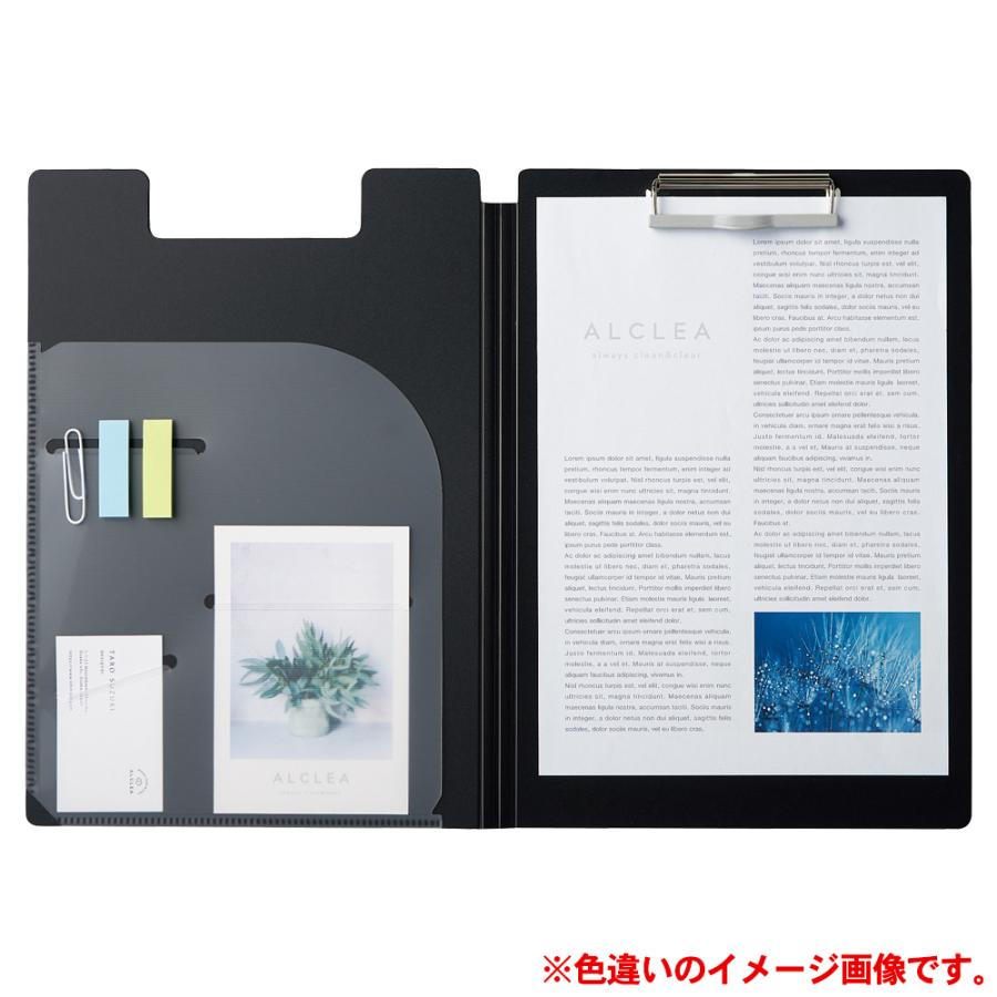 リヒトラブ LIHITLAB ALCLEA 抗菌クリップファイル A4 レッド F7740-3 | LIHIT LAB. | 01