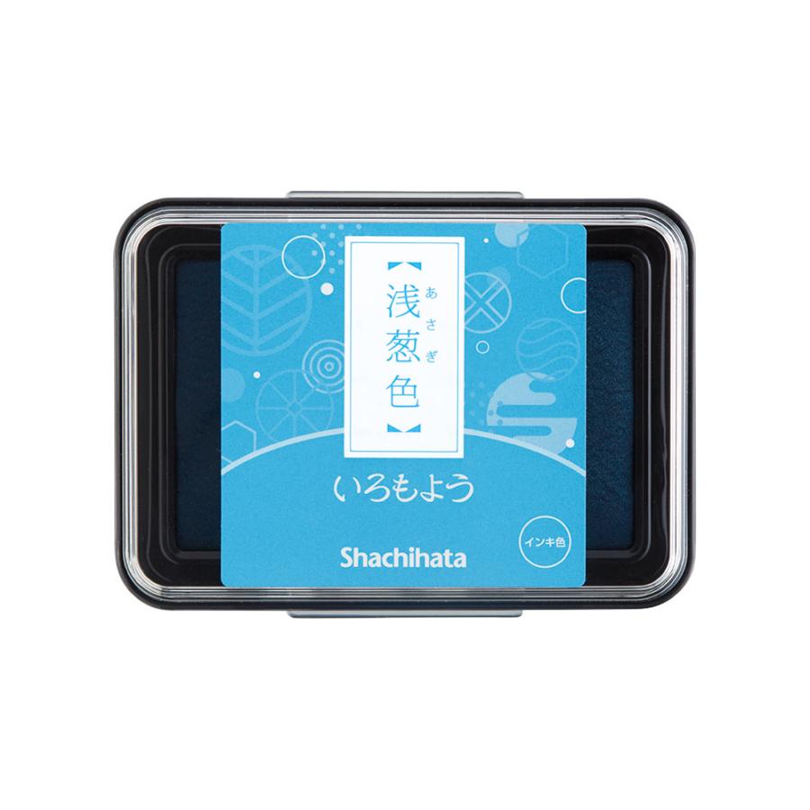 シヤチハタ Shachihata シャチハタ いろもよう 浅葱色 あさぎいろ HAC-1-TQ | シヤチハタ