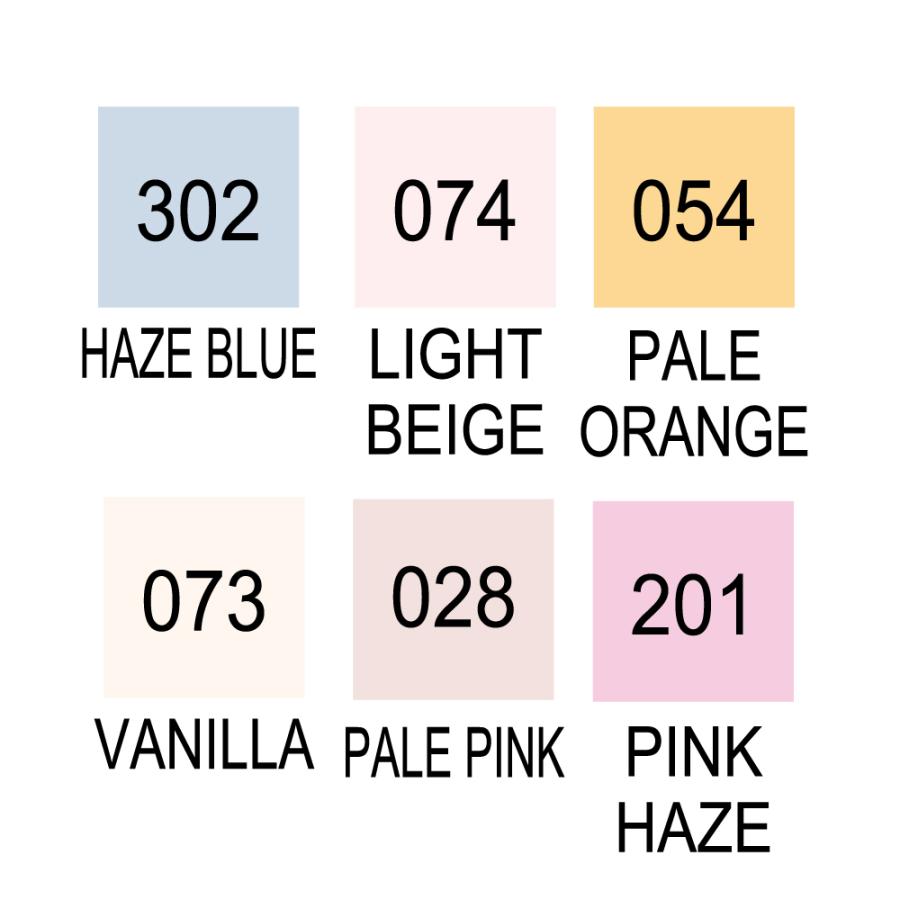 呉竹 ZIG クリーンカラー リアルブラッシュ ポートレートカラーI・6V 毛筆ペン カラーペン | 呉竹 | 01