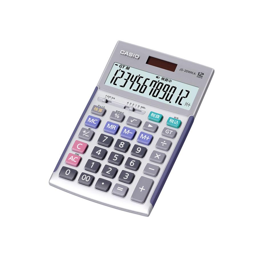 カシオ CASIO 検算機能搭載 本格実務電卓 JS-20WKA-SR-N | CASIO | 01