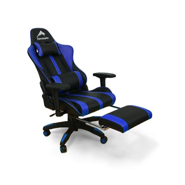 関家具 sekikagu ゲーミングチェア ルセルV2 オットマン付き ブルー 347810 | 関家具 | 01