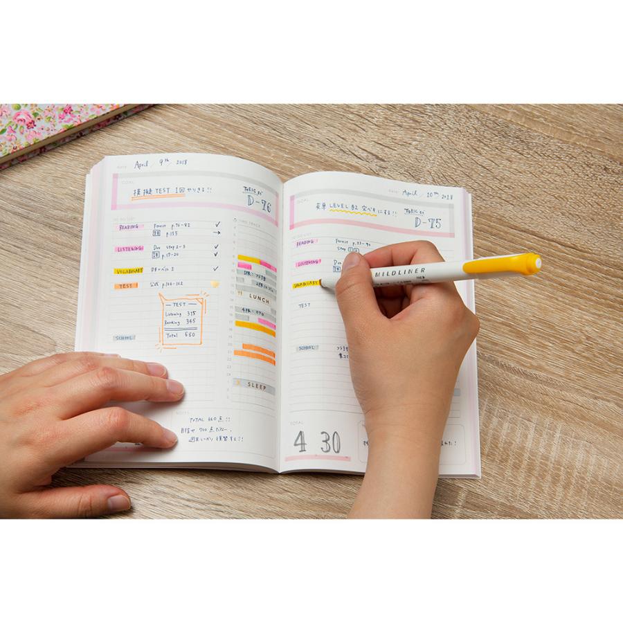 ゼブラ ZEBRA マイルドライナー 渋マイルド色 5色セット WKT7-5C-NC-N | ZEBRA | 02