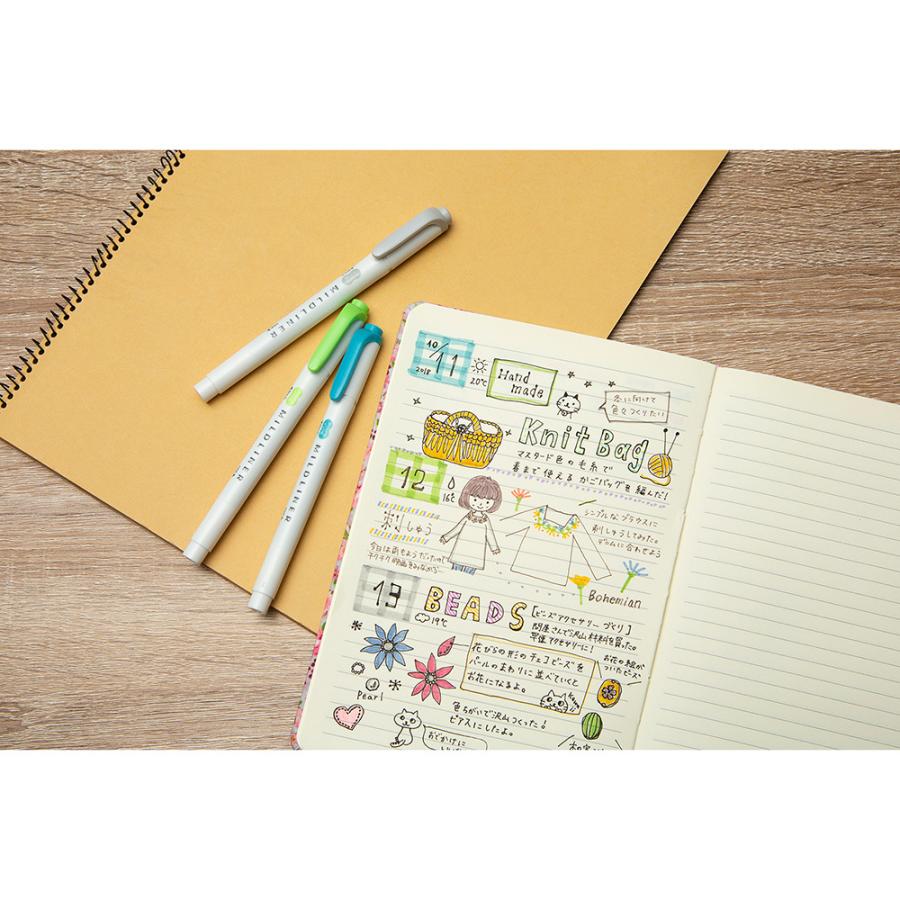 ゼブラ ZEBRA マイルドライナー 和みマイルド色 5色セット WKT7-5C-RC-N | ZEBRA | 04