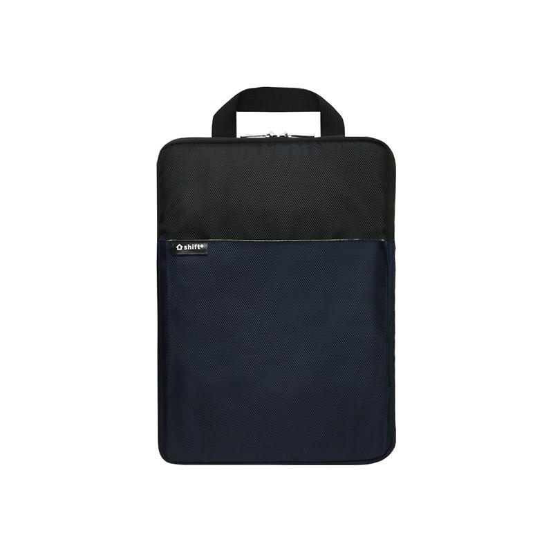 SONIC ソニック クッション付スクールPCケース Mサイズ シフトプラス ギア ネイビー LS-5576-K | SONiC