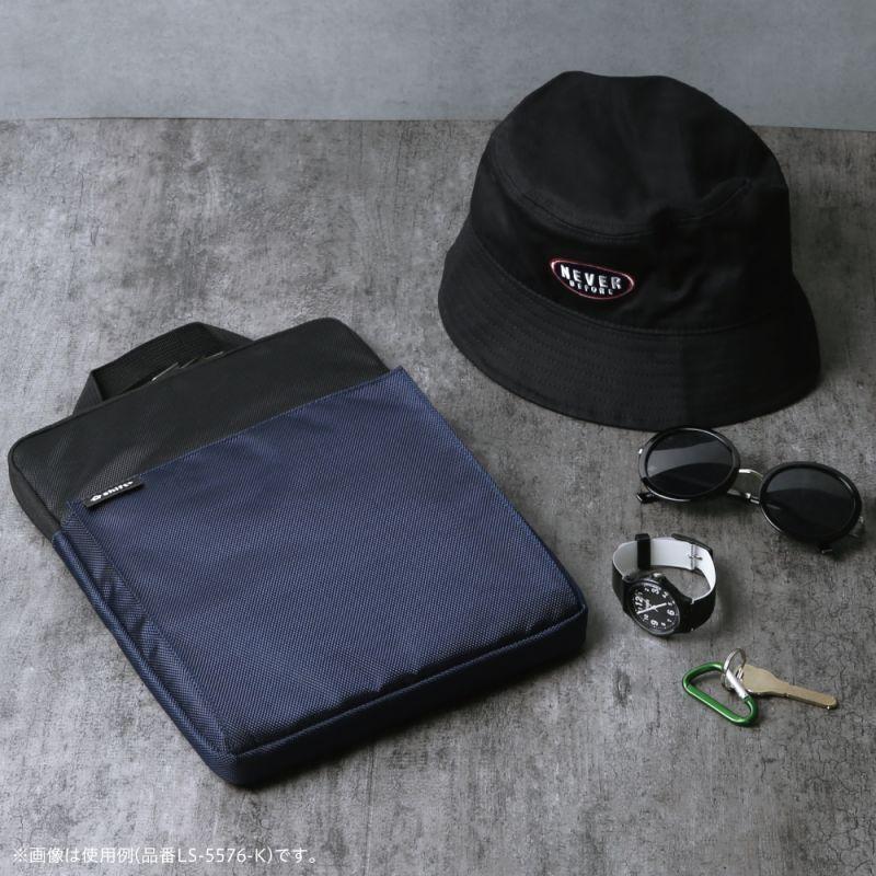 SONIC ソニック クッション付スクールPCケース Mサイズ シフトプラス ギア ネイビー LS-5576-K | SONiC | 06