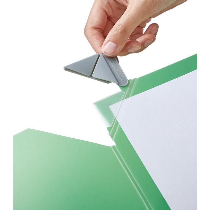 キングジム＜KING JIM＞ ナナメクリ ファイル A4 クロ 580クロ 5冊セット | KING JIM | 01