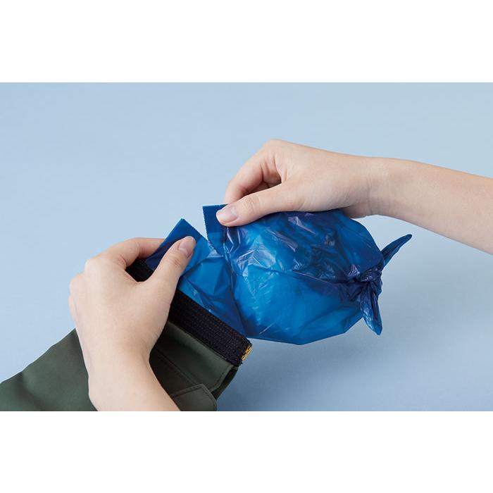キングジム＜KING JIM＞ ホルポ(horupo) 専用ごみ袋 5700RLネイビー 2本入×5セット 5700RLネイ 携帯 ゴミ 詰替 ポケット | KING JIM | 04