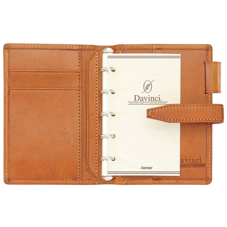 レイメイ藤井 raymay ダ・ヴィンチ mini5サイズ システム手帳 ロロマクラシック 11mm ブラウン DPM3034C | レイメイ藤井 | 01