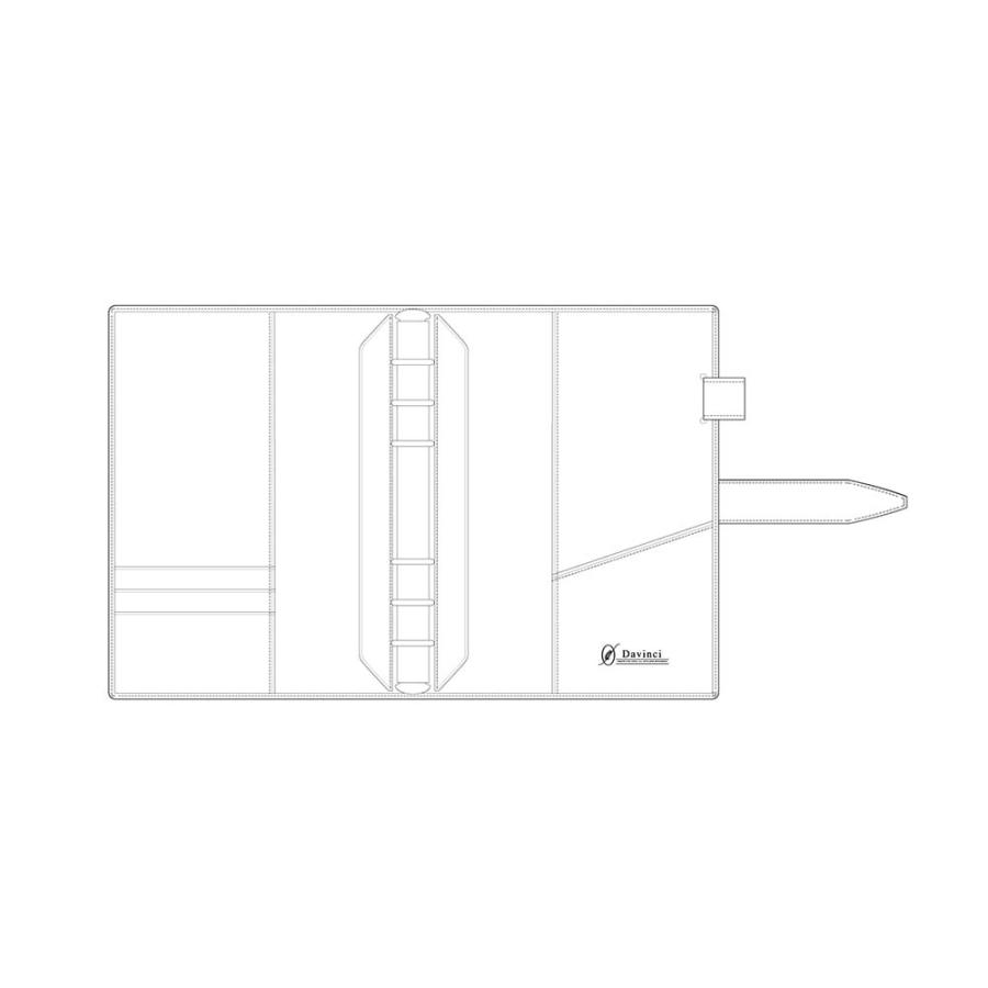 レイメイ藤井 raymay ダ・ヴィンチ システム手帳 ロロマクラシック  A5 20mm ブルー DSA3010A | レイメイ藤井 | 01
