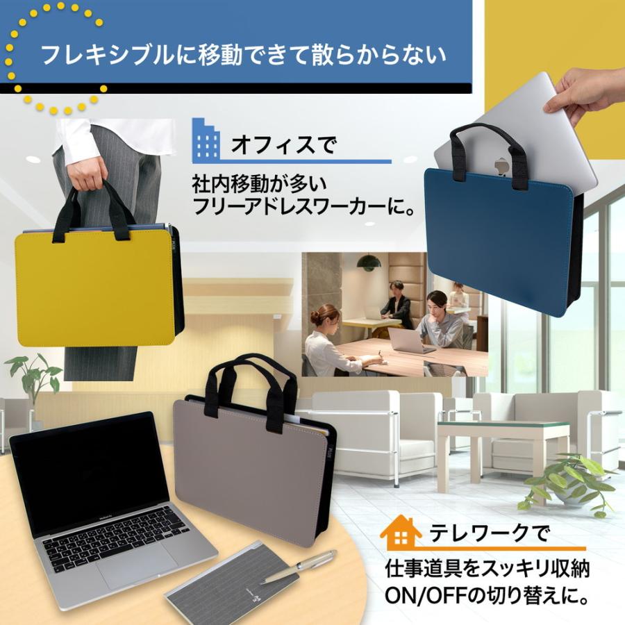 プラス PLUS モバイルバッグ ＋ スリムタイプ イエロー FL-101MB 91-452 | PLUS | 05