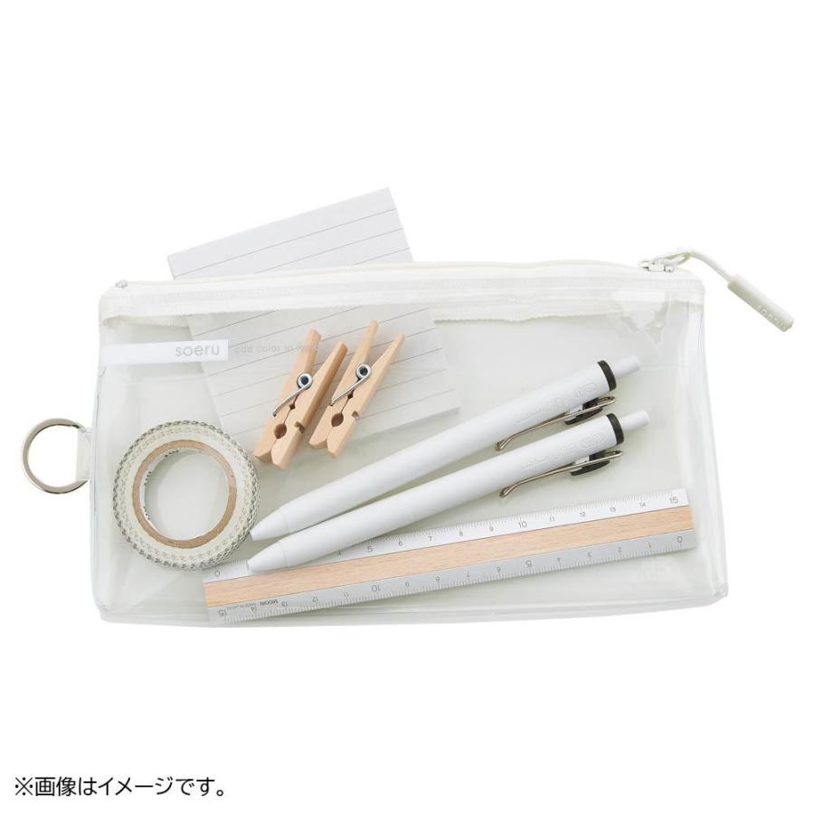 リヒトラブ LIHITLAB SOERU クリヤーペンケース アイスブルー A8100-14 | ブランド登録なし | 01