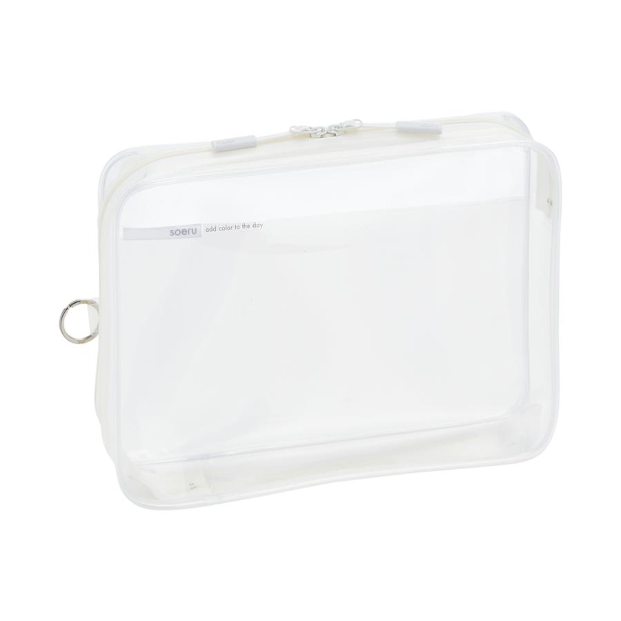リヒトラブ LIHITLAB SOERU クリヤーボックスケースA5 フロストクリヤー F8200-1 | ブランド登録なし