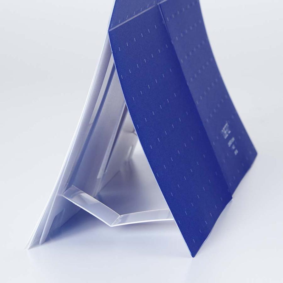 リヒトラブ LIHITLAB クリヤーブック＜スタンド式＞A4 ポケット10枚 ネイビー N6002-11 | LIHIT LAB. | 05