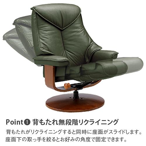 関家具 sekikagu リクライナー レジーナ ダークグリーン 074605 | ブランド登録なし | 02