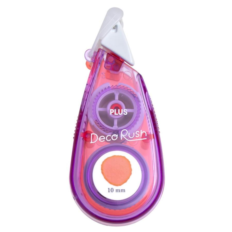 プラス PLUS デコレーションテープ デコラッシュ 太幅タイプ ゆるドット DC-080-2 | PLUS