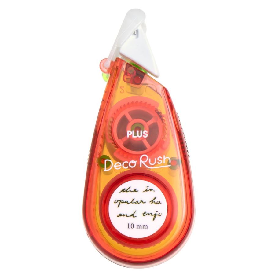 プラス PLUS デコレーションテープ デコラッシュ 太幅タイプ 英字 DC-080-3 | PLUS