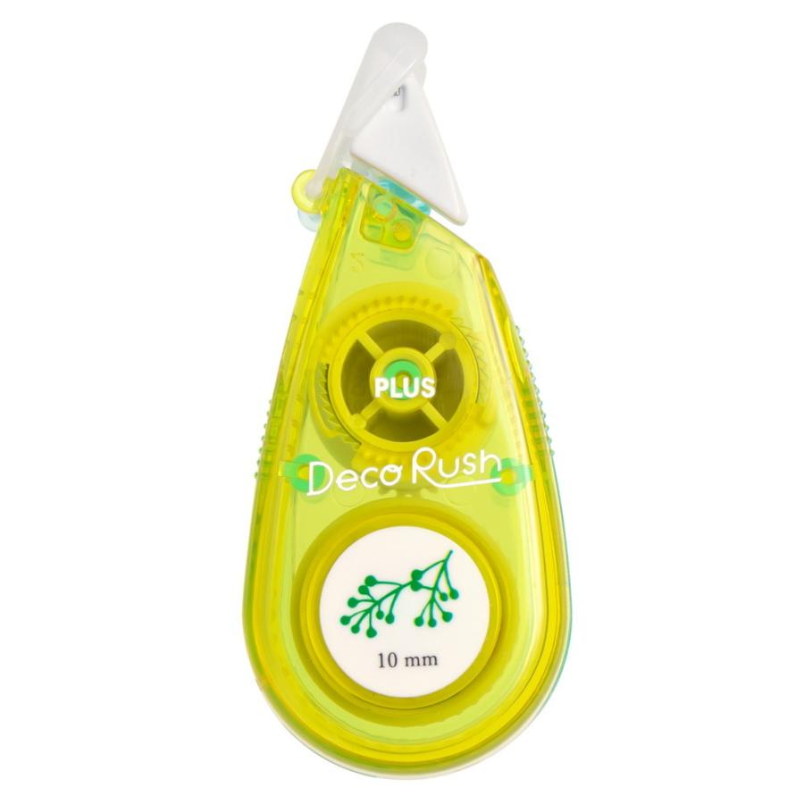 プラス PLUS デコレーションテープ デコラッシュ 太幅タイプ リーフ DC-080-7 | PLUS