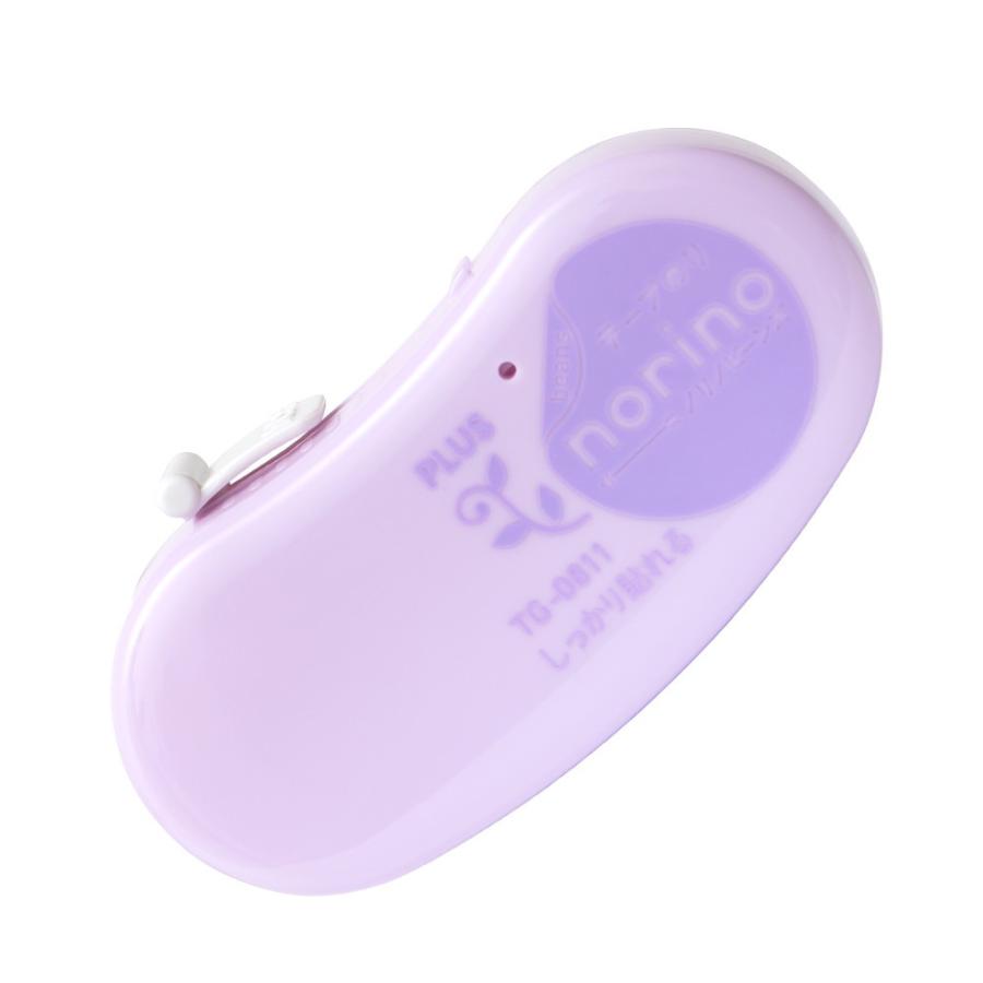 プラス PLUS テープのり ノリノビーンズ しっかり貼れる ペールパープル TG-0811 54-416 | PLUS