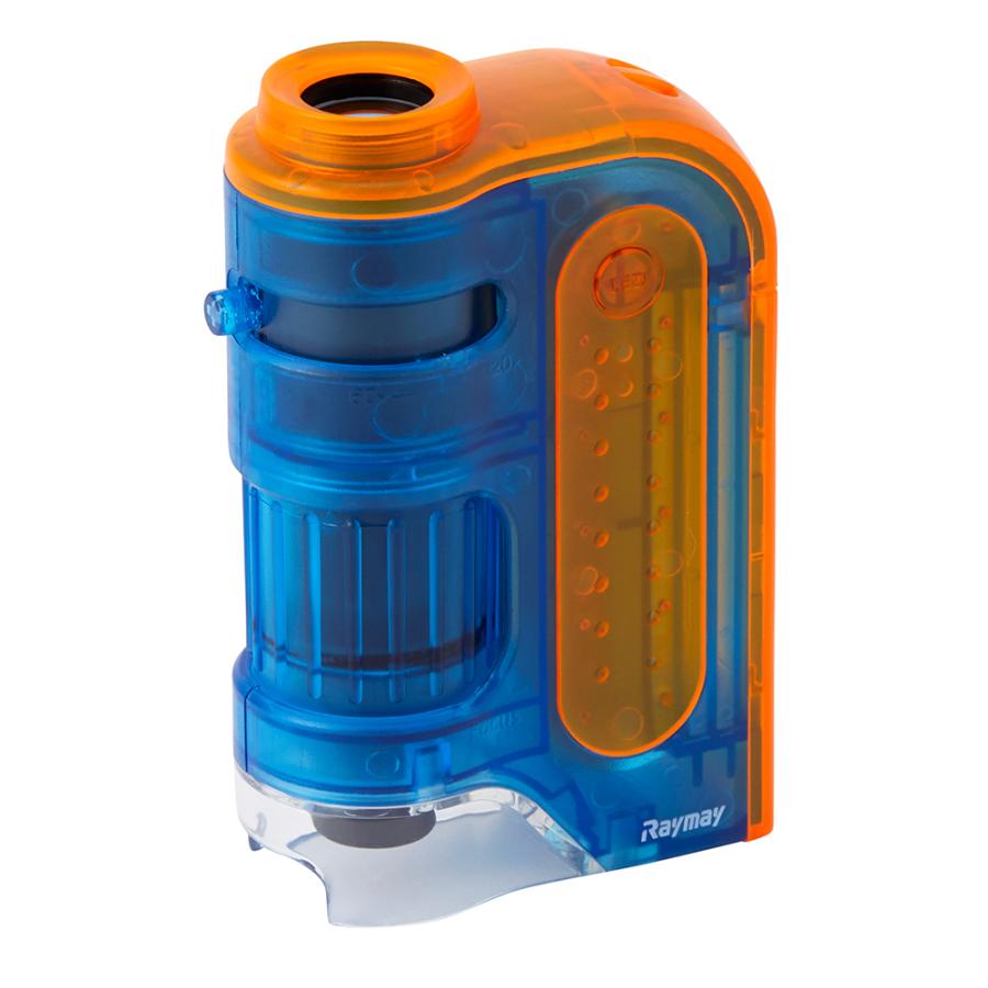 レイメイ藤井 raymay 片手サイズのハンディ顕微鏡ZOOM 倍率60-120倍 ミクロ体感セット オレンジ RXTG3D | レイメイ藤井 | 04