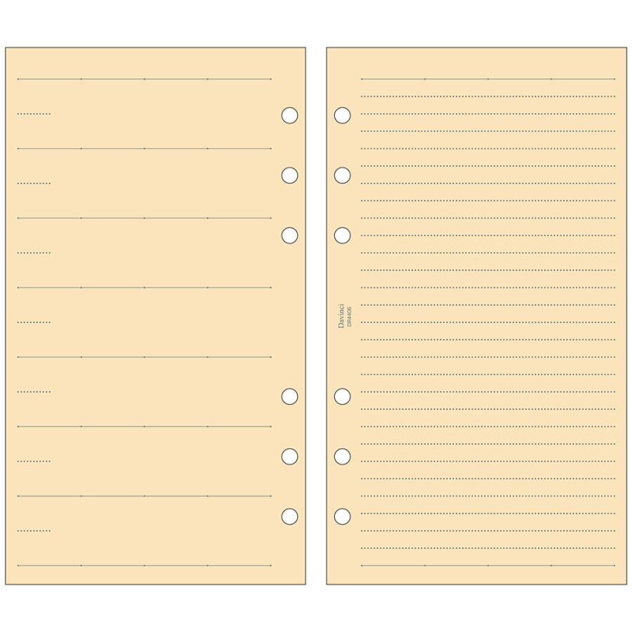 レイメイ藤井 raymay ダ・ヴィンチ リフィル 聖書サイズ 竹紙フリーウィークリースケジュール DR4406 | レイメイ藤井 | 01