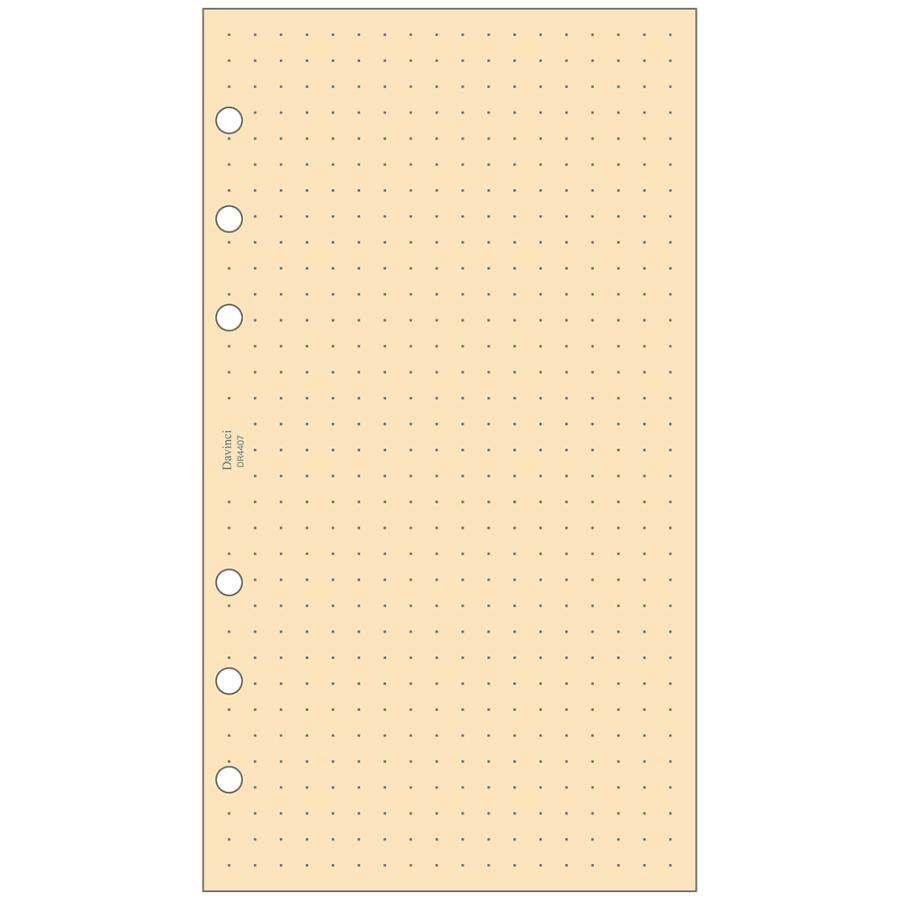 レイメイ藤井 raymay ダ・ヴィンチ リフィル 聖書サイズ 竹紙ドット方眼ノート 5.0mm罫 DR4407 | レイメイ藤井 | 01