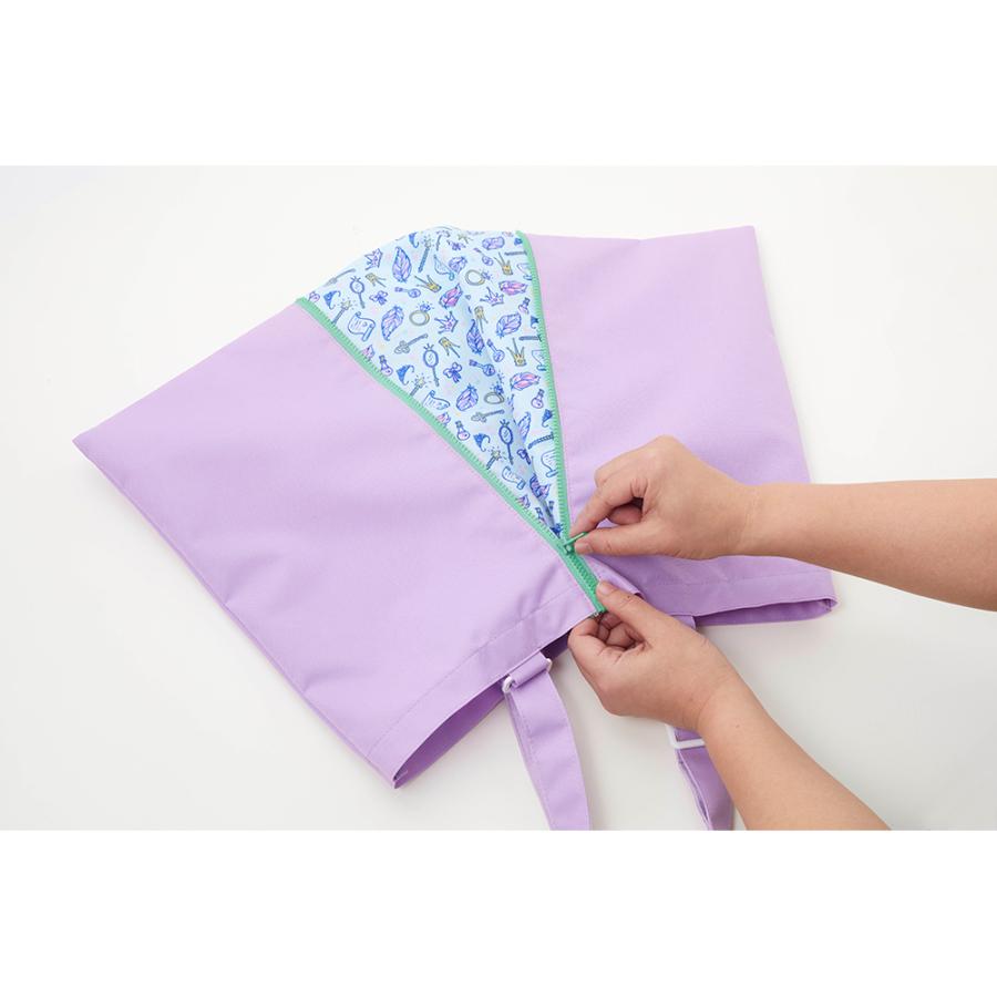 レイメイ藤井 raymay 広がるレッスンバッグ ファスパッ バイオレット RS224V | レイメイ藤井 | 03