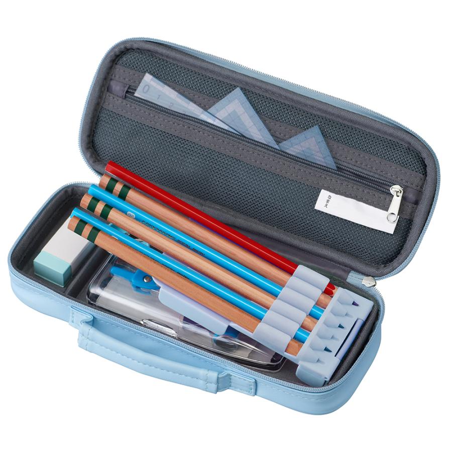 レイメイ藤井 raymay NEW トップライナーペンケース(合皮) ライトブルー FSB169H | レイメイ藤井 | 02