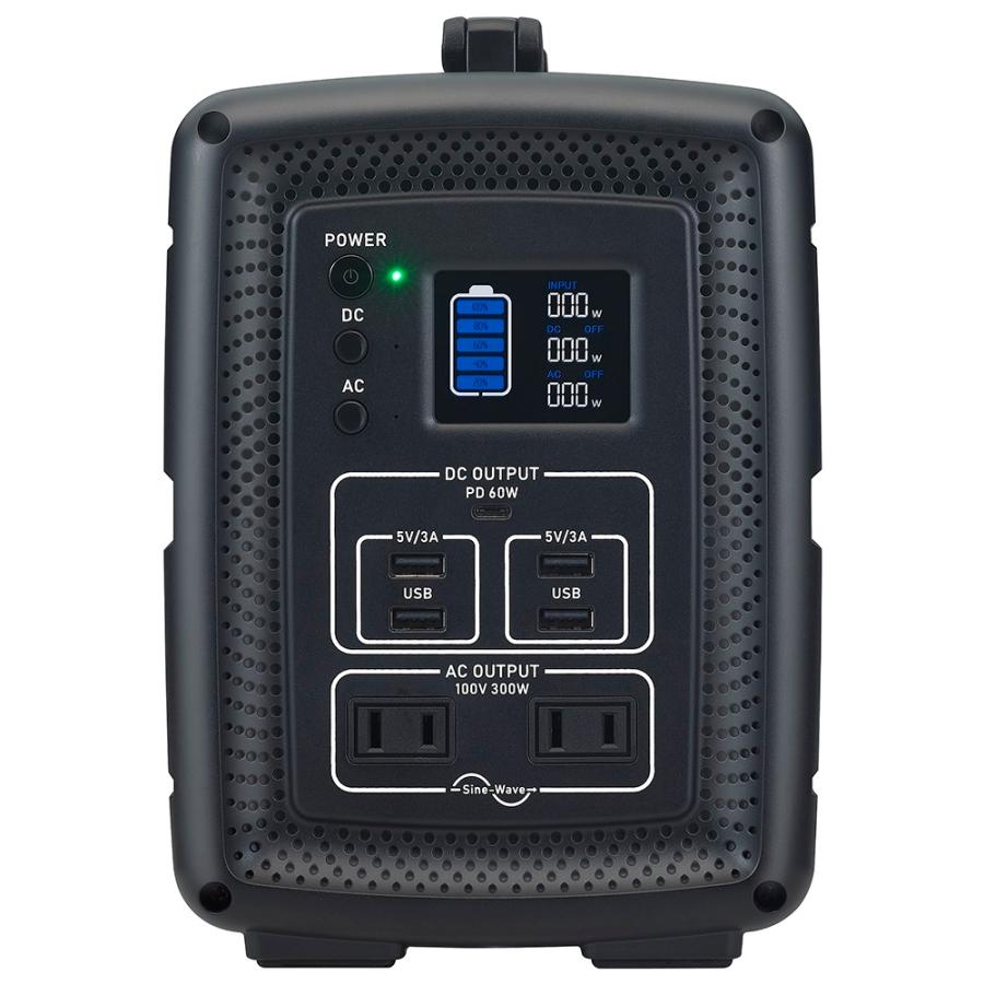 ナカバヤシ nakabayashi ポータブル電源500Wh PDG-500 地震 災害 防災 