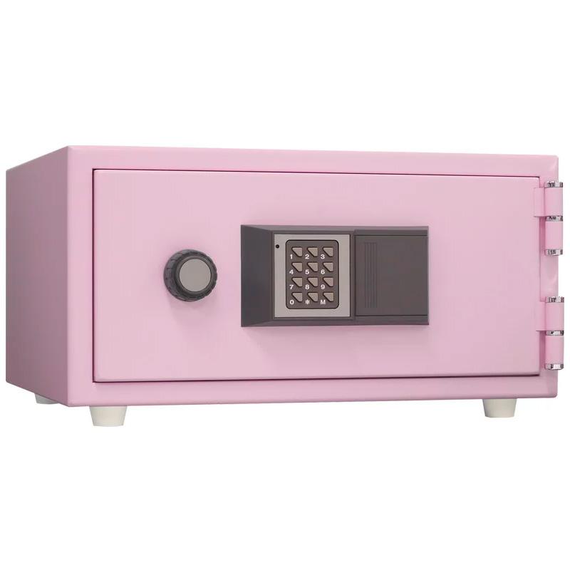 日本アイ・エス・ケイ 耐火金庫 おしゃれ金庫 CPS-30T ペールピンク テンキー錠 11L 1時間耐火 信頼の日本製 地震 災害 防災 | 日本アイ・エス・ケイ