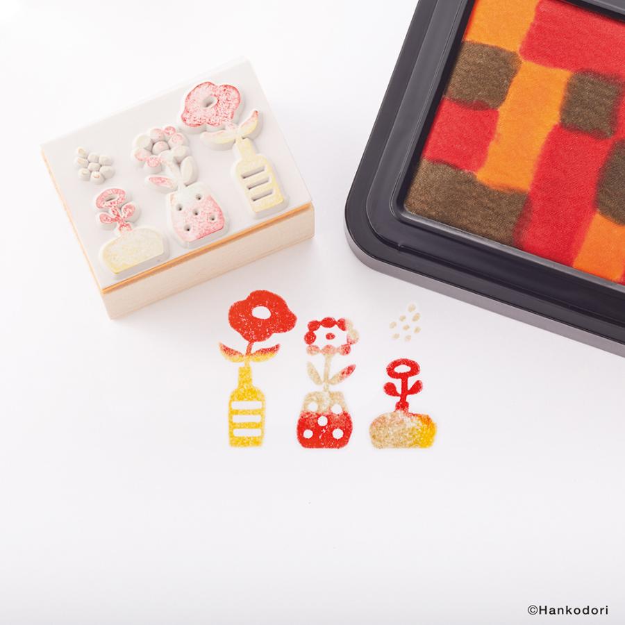 シヤチハタ Shachihata シャチハタ いろづくり はじめてセット はんこどり HACU-FS-H/H | シヤチハタ | 03