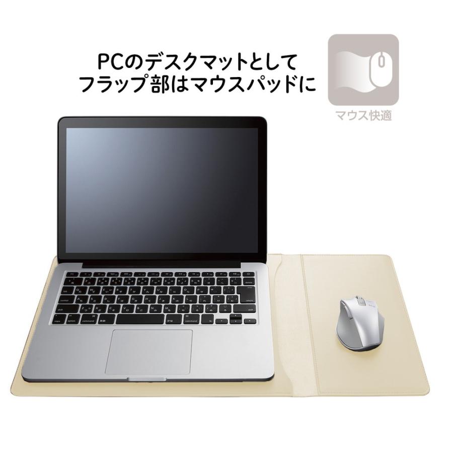 プラス PLUS マウスパッドになるPCケース　グレー | PLUS | 04