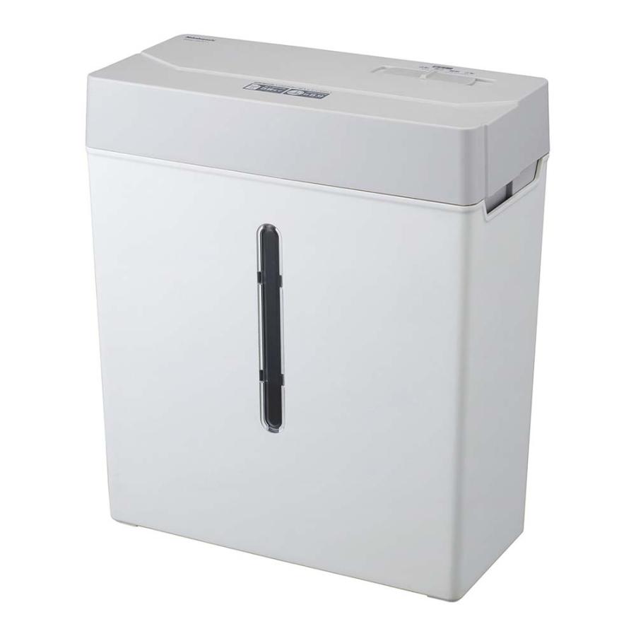 ナカバヤシ nakabayashi パーソナルシュレッダ クロスカット グレー NSE-SC01GY | ブランド登録なし