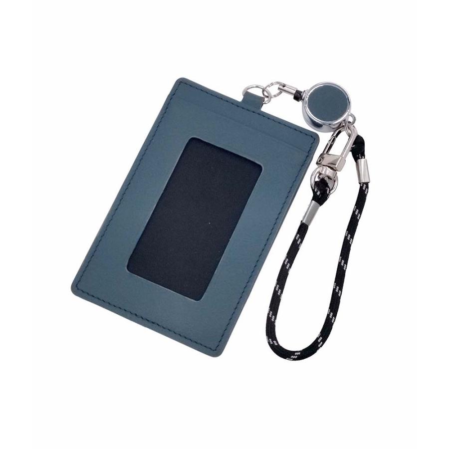 レイメイ藤井 raymay タイニスト リール付パスケース ネイビー NP1075K | レイメイ藤井