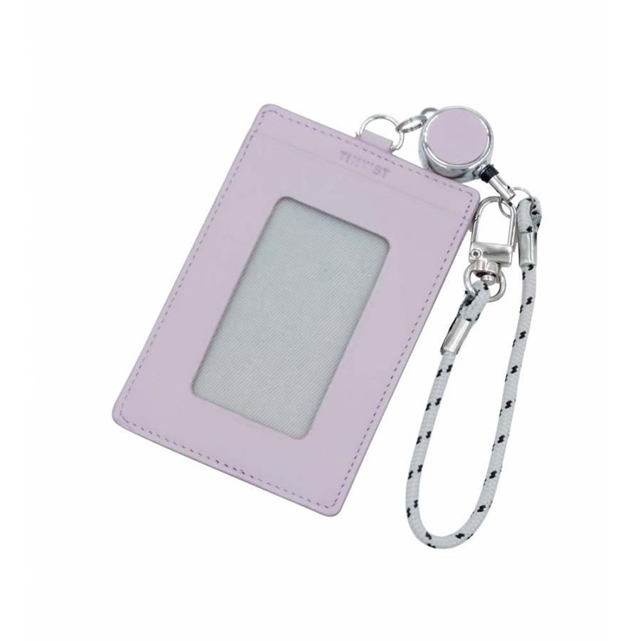 レイメイ藤井 raymay タイニスト リール付パスケース ライトモーヴ NP1075V | レイメイ藤井