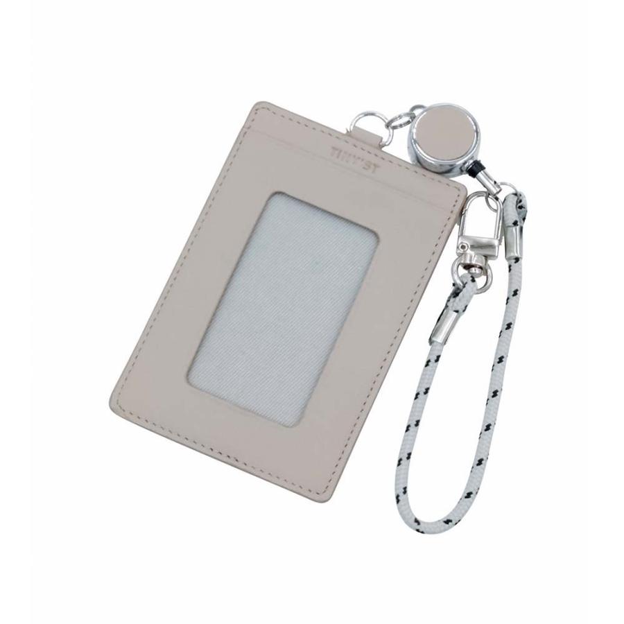 レイメイ藤井 raymay タイニスト リール付パスケース ベージュ NP1075J | レイメイ藤井