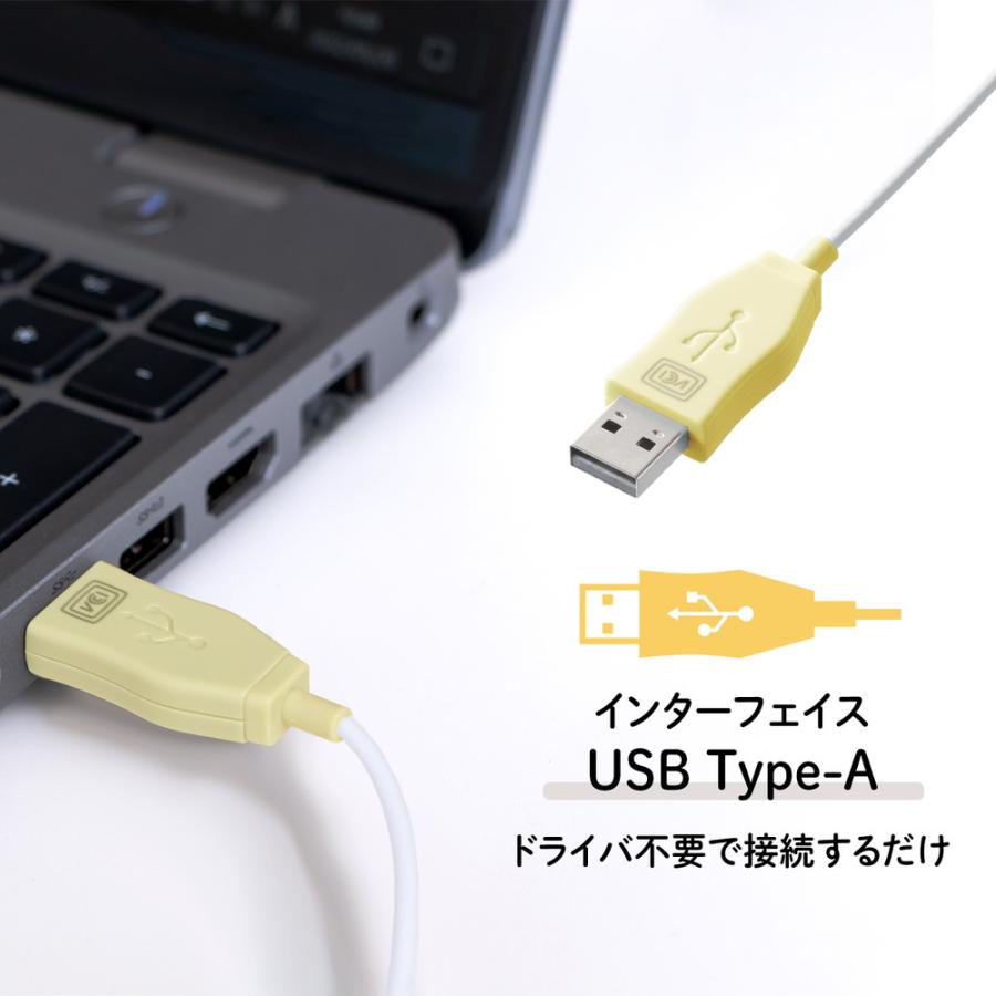 プラス PLUS ケイタイする 小型ヘッドセット 片耳 イエロー TW-HS003 | PLUS | 07