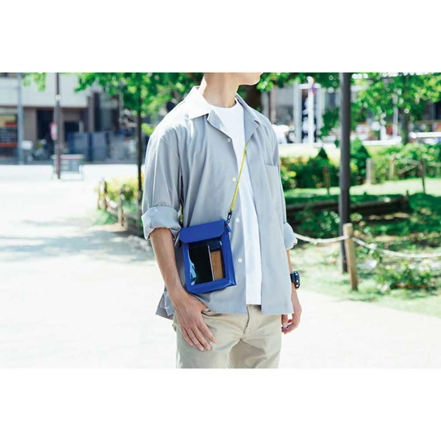 キングジム KINGJIM FLATTY ONE MILE ミニサイズ アオ 5556アオ ミニバッグ フラッティ クリアバッグ ワンマイル サコッシュ Z世代 | KING JIM | 01