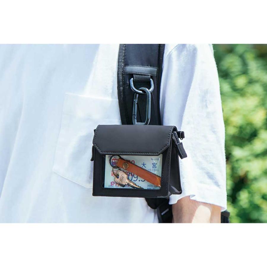 キングジム KINGJIM FLATTY ONE MILE Mサイズ アオ 5564アオ ミニバッグ フラッティ クリアバッグ ワンマイル サコッシュ Z世代 | KING JIM | 03