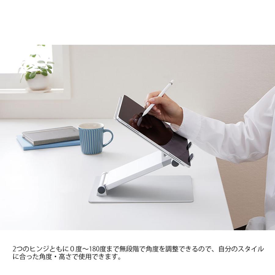 キングジム＜KING JIM＞ ノートパソコンスタンドIII NPS15シル PC スタンド テレワーク 在宅 スタンディングワーク | KING JIM | 05