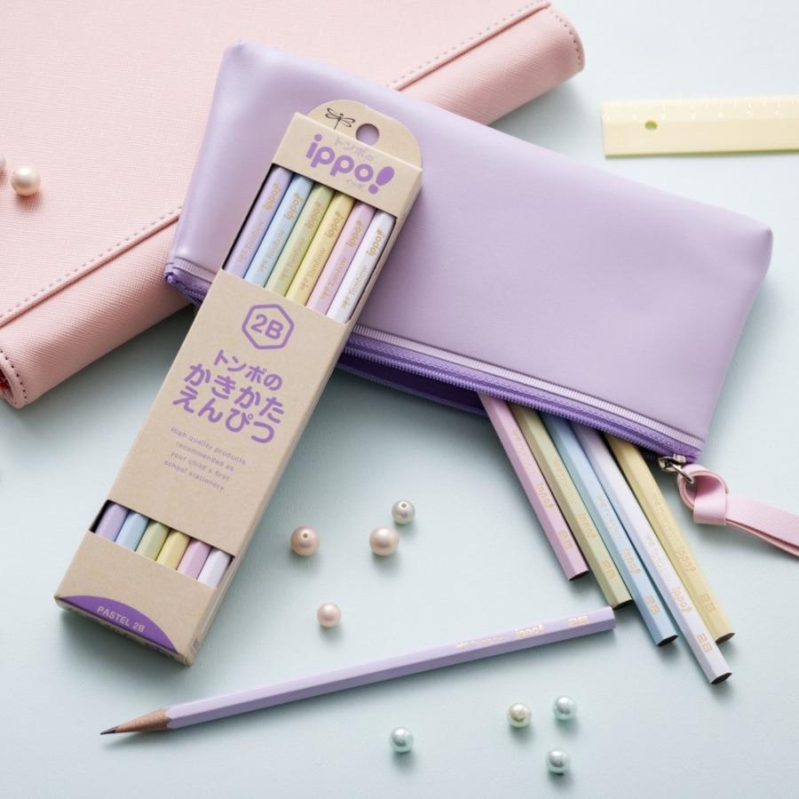 トンボ鉛筆 Tombow かきかた鉛筆 ナチュラル パステル ２Ｂ KB-KNPT01-2B 小学校 学童 ダース | トンボ鉛筆 | 03
