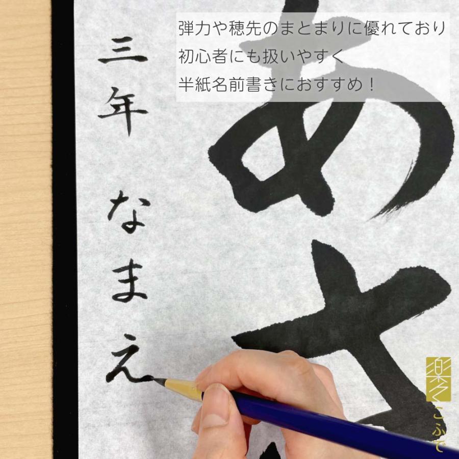 あかしや akashiya 書道用筆 楽々こふで 人造毛 ASP-R60 | あかしや（文具） | 04
