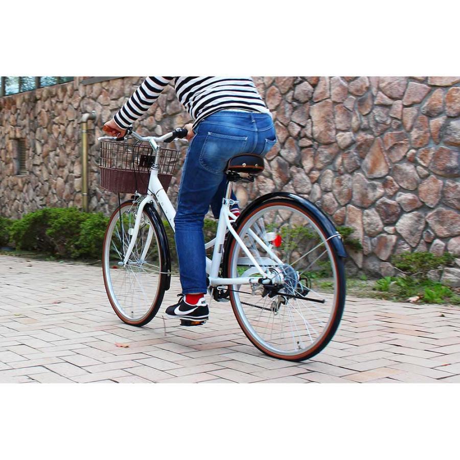 ミムゴ mimugo 折畳み自転車 ROVER（ローバー） シティ　FDB266SL MG-RV266L 買い物 サイクリング 漕ぐ 快適 運転 趣味 | ミムゴ | 16