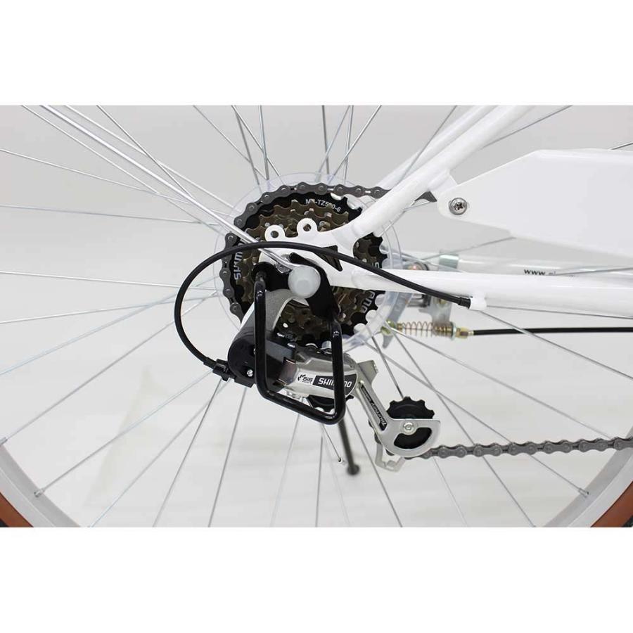 ミムゴ mimugo 折畳み自転車 ROVER（ローバー） シティ　FDB266SL MG-RV266L 買い物 サイクリング 漕ぐ 快適 運転 趣味 | ミムゴ | 05