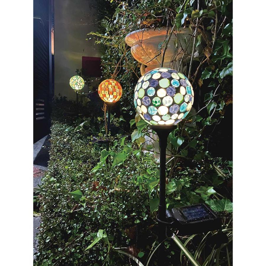 【欠品中:納期未定 入荷次第発送】キシマ Kaleido カレード スティック ソーラーガーデンライト ブルー KL-10386 ソーラーライト 屋外用 ガーデニング 庭 | ブランド登録なし | 03