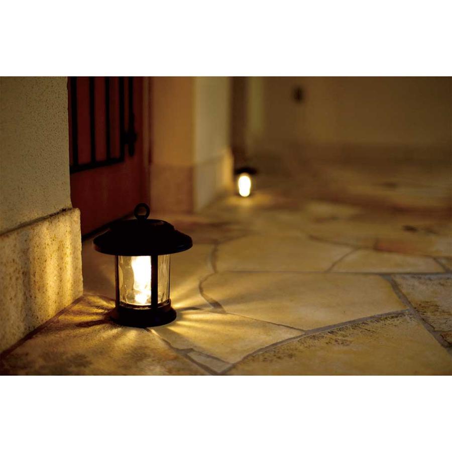 キシマ KISHIMA Schatte シャッテ ソーラーガーデンライト ブラック KL-10374 ソーラーライト 屋外用 映え ガーデニング 庭 | ブランド登録なし | 03