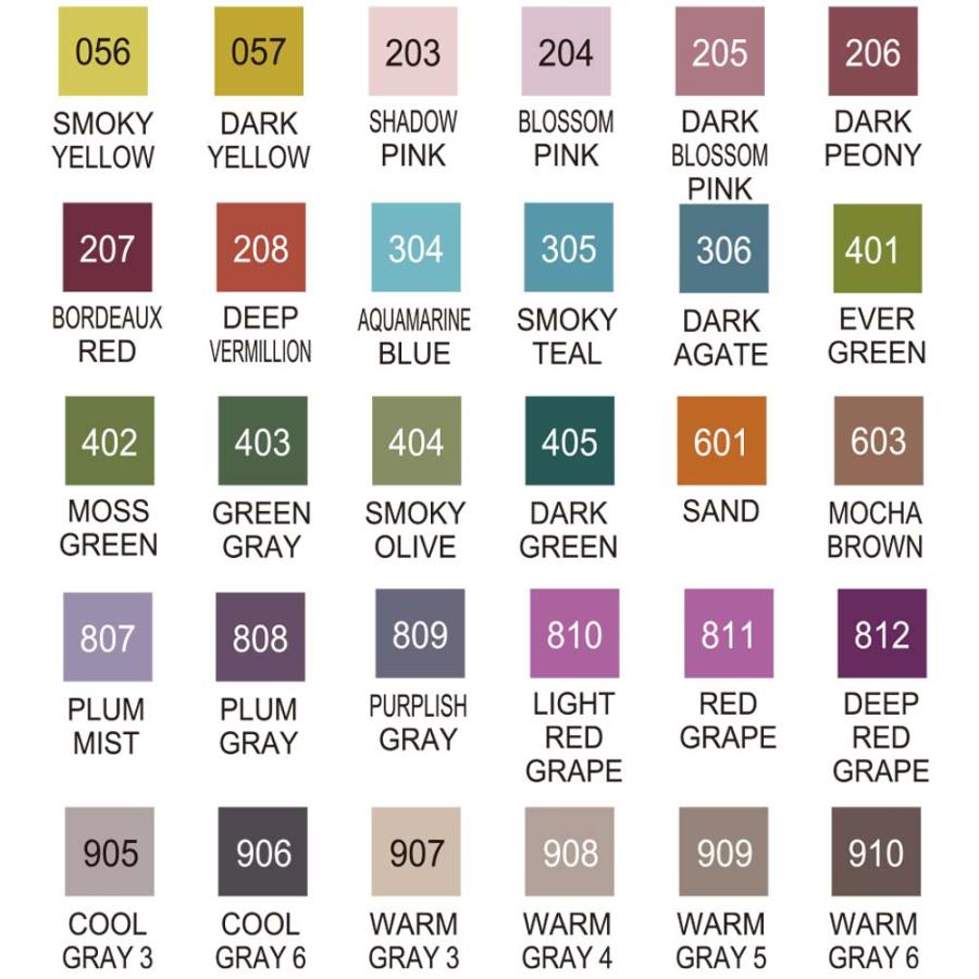 ZIG クリーンカラー リアルブラッシュ 30色セット A | 呉竹 | 01