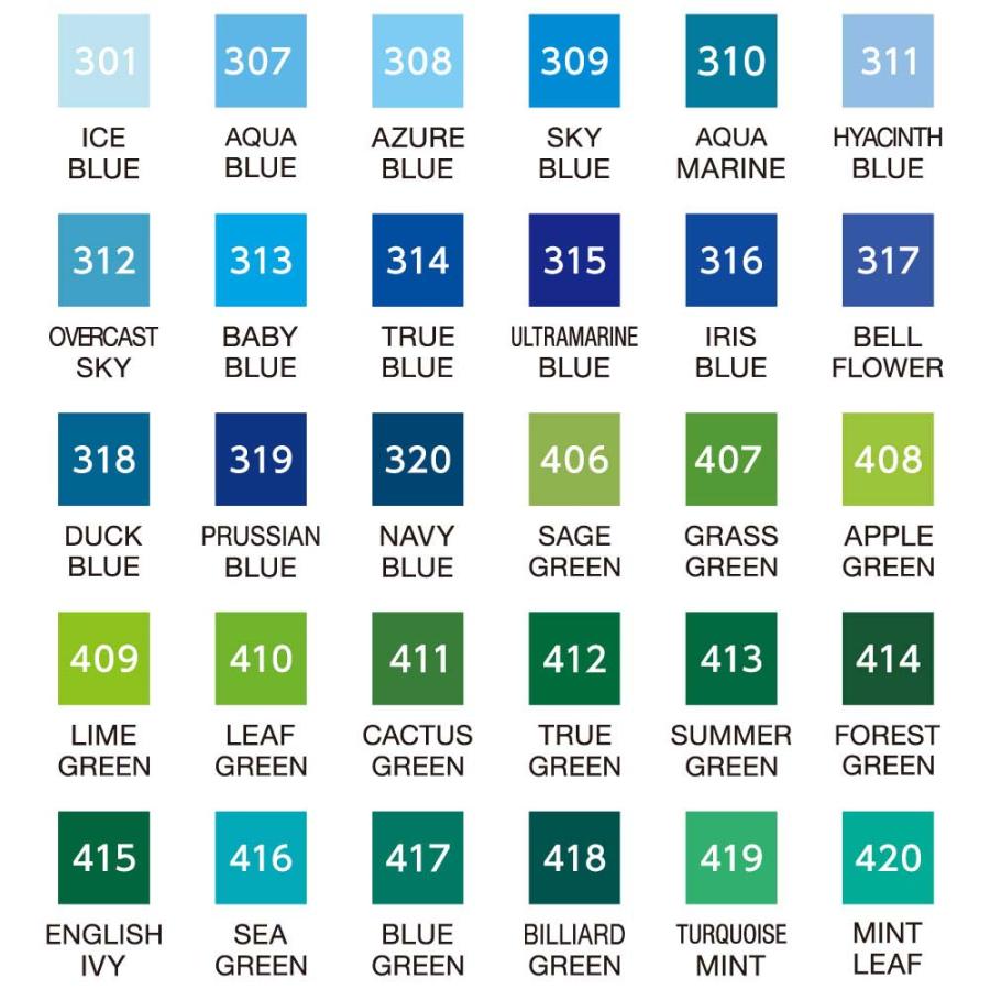 ZIG  クリーンカラーリアルブラッシュ 30色セット B | 呉竹 | 01